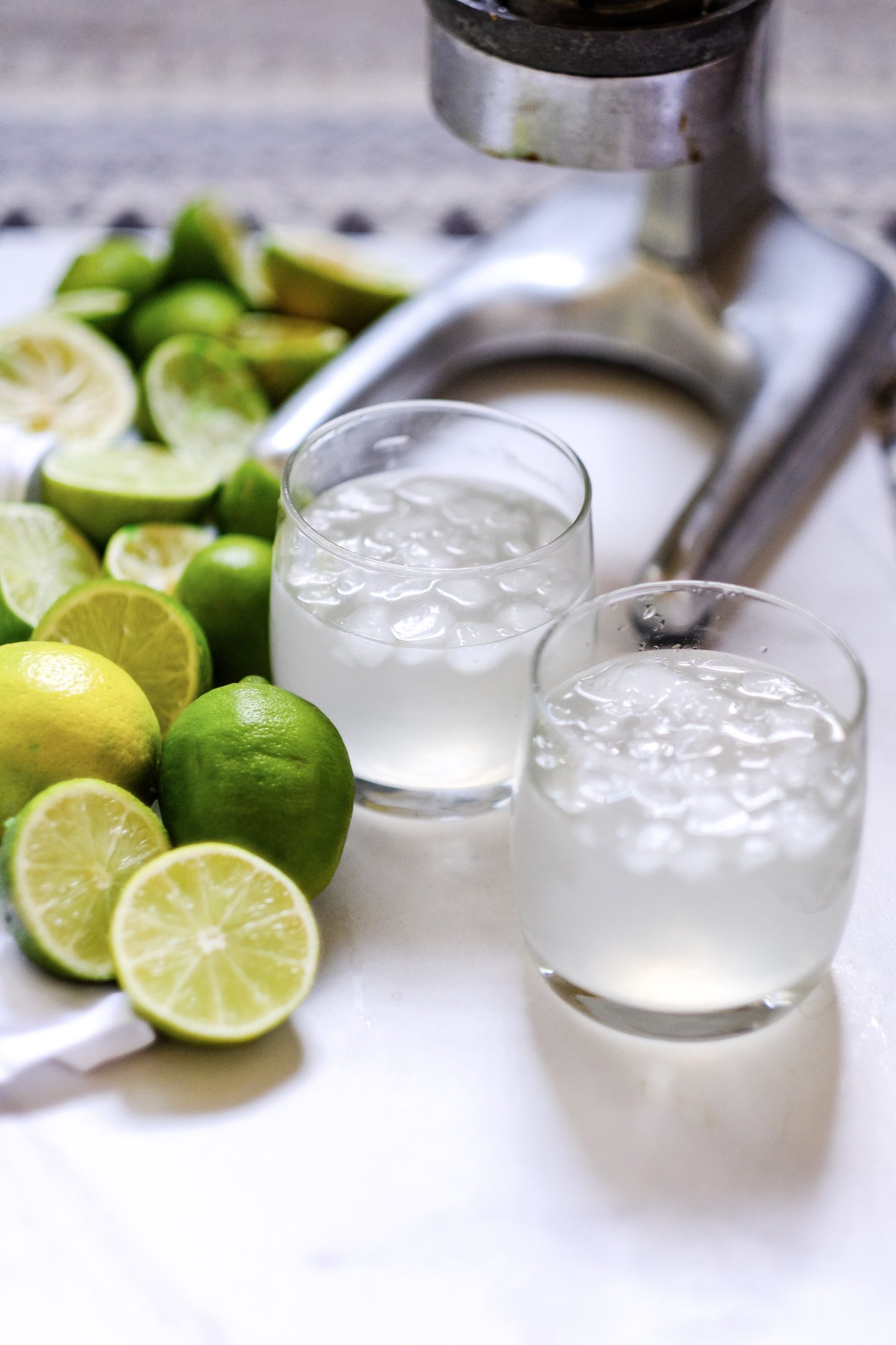 Lifestyle Blogger Jenny Meassick of Chocolate and Lace shares her recipe for Fresh Squeezed Limeade