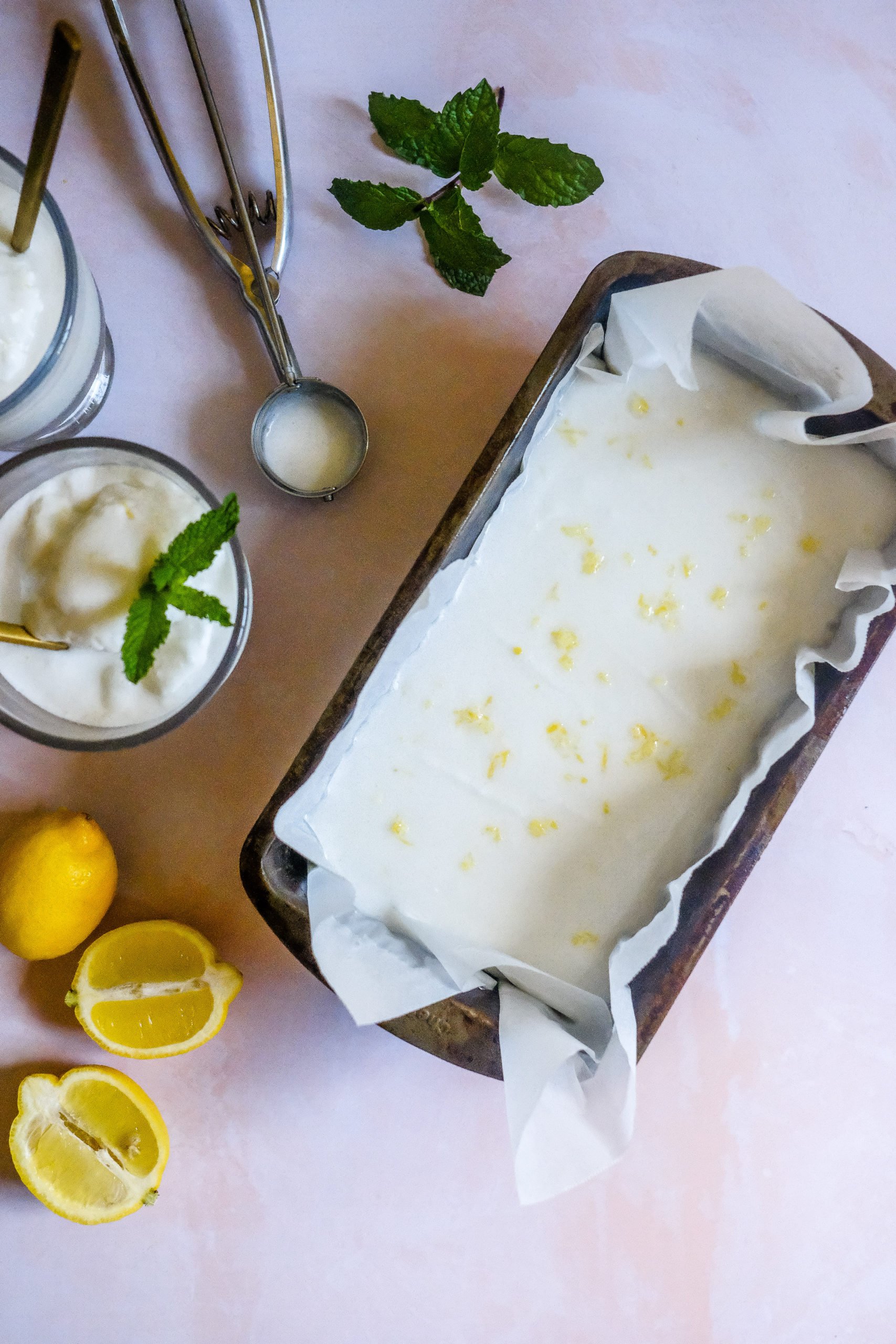Chocolate & Lace shares her recipe for homemade Coconut Lemon Sorbet