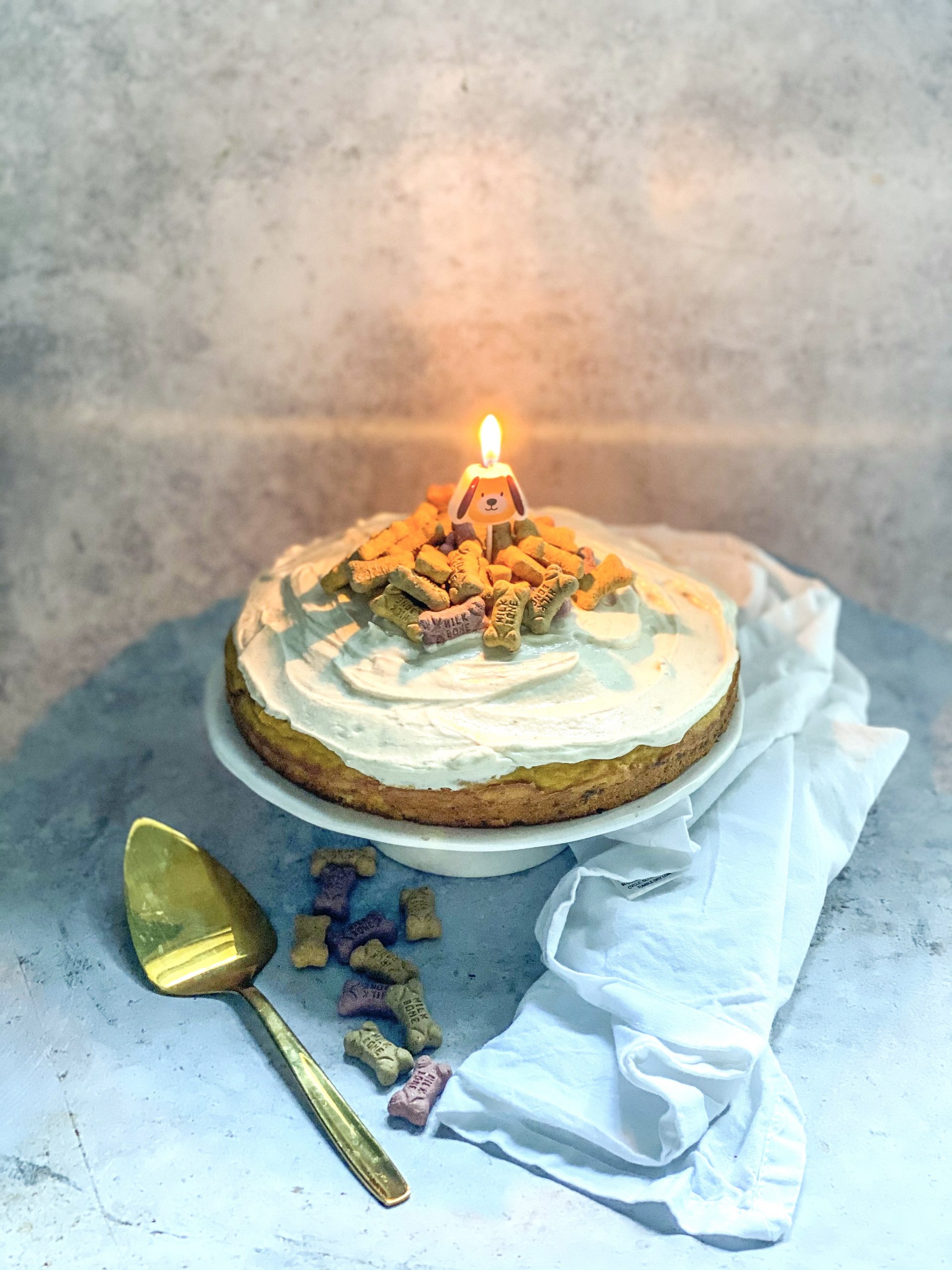 Chocolate & Lace shares her recipe for a Birthday Cake for Dogs