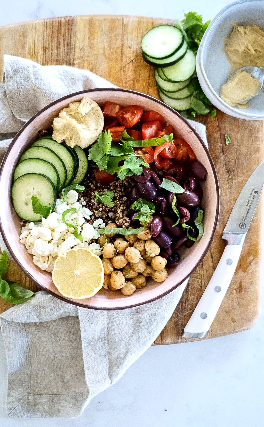 Healthy Greek Quinoa Bowls